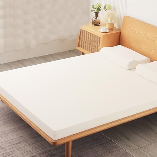Cubrecolchón de espuma viscoelástica de alta densidad de 3 a 10 cm, tamaño King, 180 x 200 cm, solución de comodidad para la cama, mejora del sueño y protector de colchón
