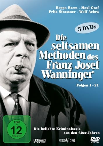 Die seltsamen Methoden des F.J. Wanninger (Folgen 1-21 s/w) [3 DVDs]