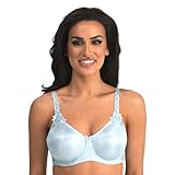 Dominique Damen Vollfigur, bequeme Passform, nahtloser Minimizer-BH, #7000 (70 bis 46H), Steinblau, 85DD