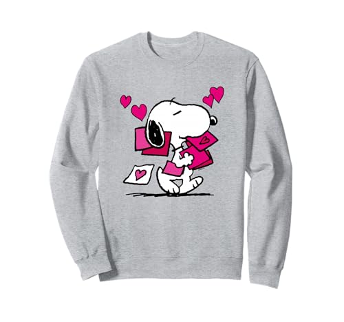 Peanuts - Tarjetas de San Valentín Snoopy Sudadera