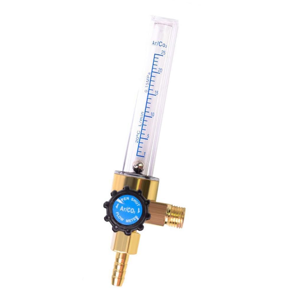 Argon Ar CO2 Gas Flow Meter Sturdy Portable Replacement Convenient Flowmeter-image-36