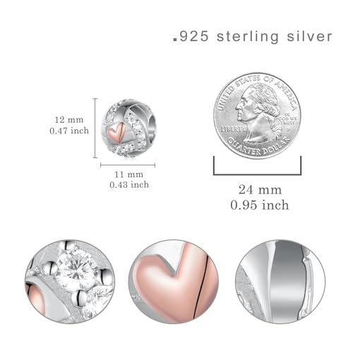 Sport Charm Sterling Silver Volleyball/Baseball/Softball/Soccer/Basketball/Football/Pickleball Charms for Bracelets Sport Jewelry Gifts for Women4