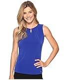 Ivanka Trump Women's Matte Jersey Bead Neck Sleeveless Cami