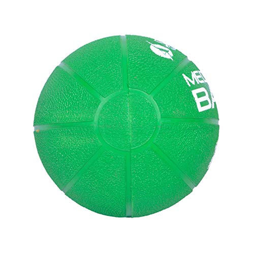 SAS SPORTS Store SAS SPORTS 2 kg Green Rubber Medicine Ball - Image 5