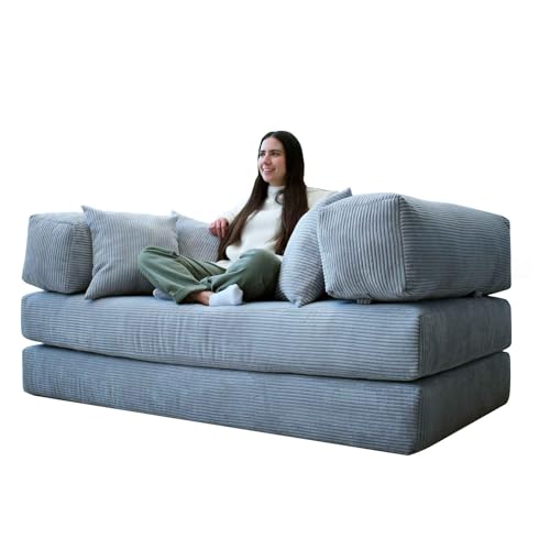 Catálogo de Sofa Cama Rojo los mejores 10. 47 AGUSTO Sofá Cama Nami Sillón Dos Plazas Plegable