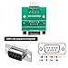 Jienk 2Pcs DB9 Female Breakout Conversion Board, RS232 D-SUB Serial 9Pin to DIP 0.1” Pitch Bent Pin Test Board for DB9 Serial Communication Prototyping or Troubleshooting