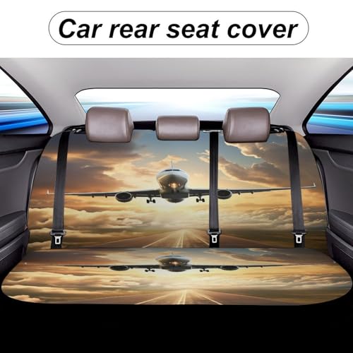 Funda para asiento trasero de avión y coche protector universal a prueba de arañazos 5