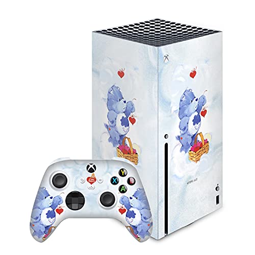 Vinyle Autocollant de Jeu Xbox Series X Care Bears Grumpy