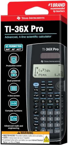 Texas Instruments TI-36X Pro Engineering/Scientific Calculator | 9.7 Inch | Black. - image 4