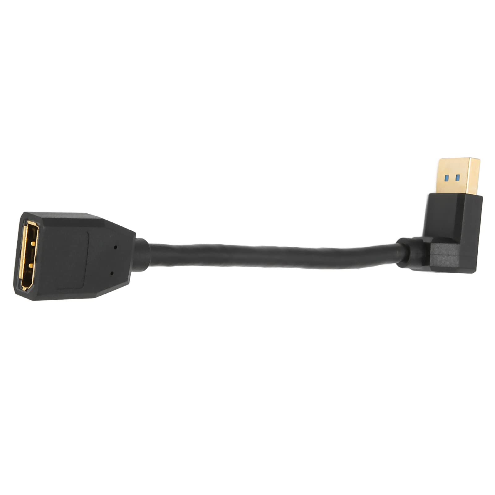 Thzzhnno Cavo Prolunga DisplayPort 8K 0,5M, Cavi Esteso da DP a DP 1.4 Supporta 8K@60Hz, 4K@120Hz per Monitor da gioco, Grafica, PC