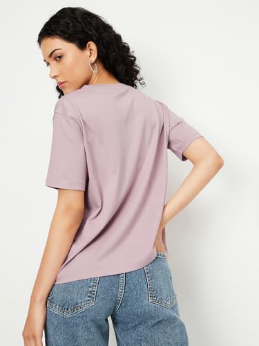 Image of Max Plus Size Women Solid T-Shirt