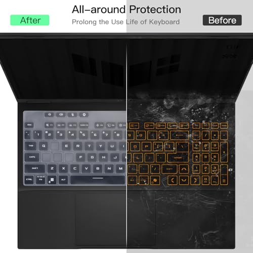 Protector de teclado para ASUS TUF Gaming 16" 2025 miniatura 7