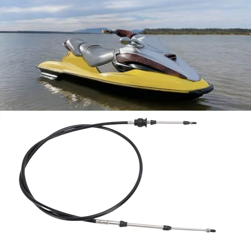 ZIZEV PWC Steering Control Cable, Replacement Part 277001578 with Sturdy Steel Core for Sea GTX DI RXT GTX 155 RXT 215 X 255 Personal Watercrafts, Boat Steering Control Cables - Thumbnail 4