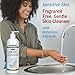 NutriBiotic – Sensitive Skin Non-Soap Skin Cleanser, 16 Oz Twin Pack with GSE (Citricidal) | pH Balanced, Hypoallergenic & Biodegradable | Free of Parabens, Sulfates, Dyes, Colorings & Fragrance