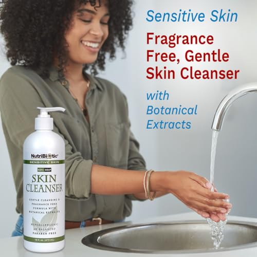 NutriBiotic--Sensitive-Skin-Non-Soap-Skin-Cleanser-16-Oz-Twin-Pack-with-GSE-Citricidal-pH-Balanced-Hypoallergenic-Biodegradable-Free-of-Parabens-Sulfates-Dyes-Colorings-Fragrance NutriBiotic – Sensitive Skin Non-Soap Skin Cleanser, 16 Oz Twin Pack with GSE (Citricidal) | pH Balanced, Hypoallergenic & Biodegradable | Free of Parabens, Sulfates, Dyes, Colorings & Fragrance - Image 3
