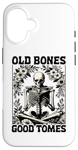 Old Bones Good Tomes Book Lover Bookworm ???????? ?????? iPhone 16 ?