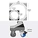 washing machine wheels appliance rollers Washing Machine Base -Vibration 4 Locking Wheels and 4/8 legs Mobile Roller Base Tray 45-65cm Universal Dryer Base Bracket to Move Heavy Furniture and Applianc