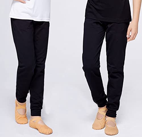 Naber Kids Boys Elastic Waist Sports Exercise Trousers Dance Pants Age 4-13 Years(Style1,4-5 Years) #TOP3