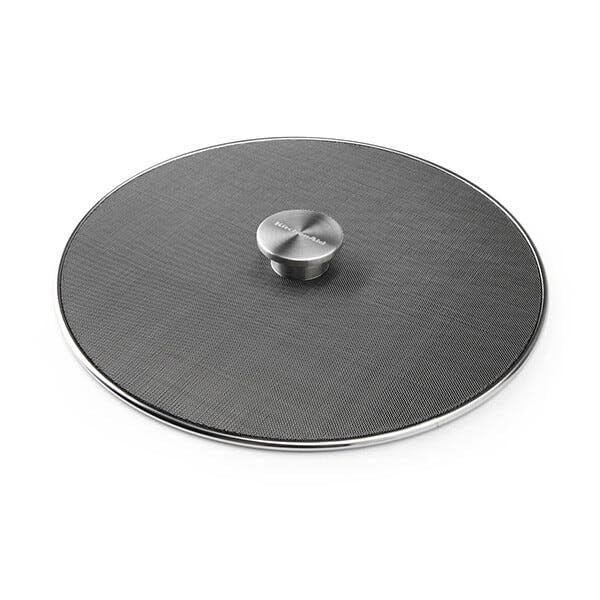 KitchenAid Splatter Guard, Stainless Steel Frying Pan Splatter Screen, Heat Resistant Kitchen Tool for Cooking and Frying, Dishwasher Safe, 33cm