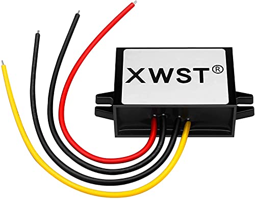 Preisvergleich Produktbild XWST DC zu DC 36V 48V zu DC 12V Step-Down Converter Spannungswandler 2A 24W Auto Netzteil Wandler Konverter Transformator Adapter DC 30-60V Breit Eingang für Auto PKW LKW Kfz Motor