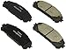 BOSCH BC1324 QuietCast Premium Ceramic Disc Brake Pad Set - Compatible with Select Lexus NX200t, NX250, NX300h, NX350/350h, RX350, RX450h; Toyota Camry, Highlander, RAV4 Prime, Sienna + More; FRONT