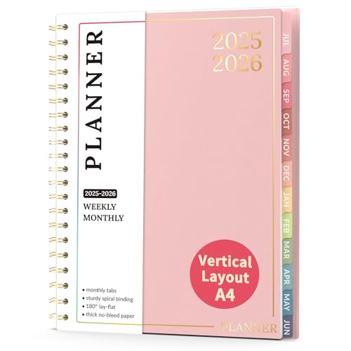 Teacher Planner 2025-2026, Forvencer Academic Planner from Jul 2025 - Jun 2026, 8.5