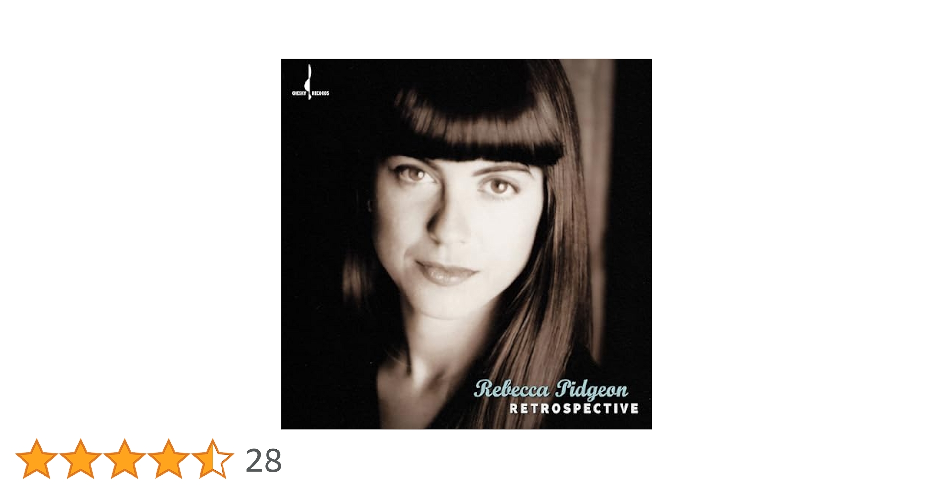 洋楽 Rebecca Pidgeon / Retrospective(SACD) REBECCA PIDGEON - RETROSPECTIVE (SACD) CD – MUSICCDHK