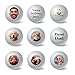 Custom Golf Balls,Personalized Golf Gift,personalized Golf Balls with Face Picture and Text Photo Logo,Gift for Golfer,Fathers Day,Husband,Groomsmen,wedding,Birthdays,Christmas (3pcs,two-sided)