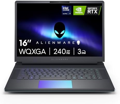 Alienware 16 Area-51 Gaming Laptop AA16250-16 WQXGA 240Hz Display