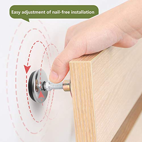 4 Pcs Âncora De Cabeceira Armação De Cama Batente De Cabeceira De Cama Mobília De Quarto Fixador De