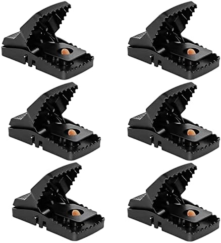 (6 Pack),Mice Traps for House,Mouse Traps, Small Mice Trap for The House for Instant Kill Results