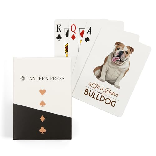 Baraja de cartas Bulldog tamaño póker 52 cartas