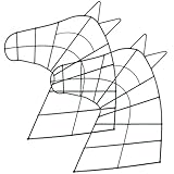 Horse Head Wire Wreath Frame, 2Pcs Wreath Ring, Wire Wreath Frame Set Horse Head Wreath Forms for DIY Christmas New Year Wreath Making Supplies