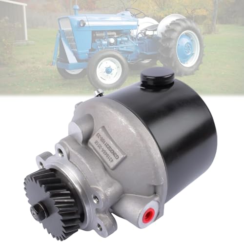 E6NN3K514EA Power Steering Pump Replacement for Ford Tractors 2000 3000 4000 5000 7000+ 4100 4600 5600 3610 3400 335 5100 2810 2610 660081822403 87759440 83911577 Mustrod
