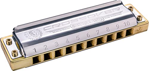 Harmonica HOHNER Marine Band Crossover F# idéal pour le blues et scène