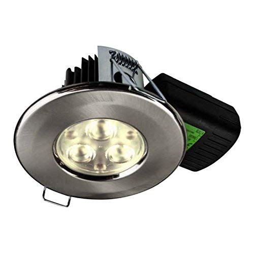 Halers H2 Pro 550T 70D LED Downlight Brushed Steel 3000K White
