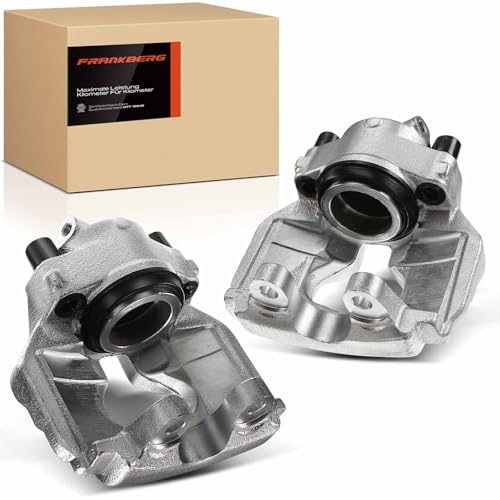 Frankberg Brake Caliper Disc Brake Front Left Right Compatible with M.u.l.t.i.v.a.n V T.o.u.a.r.e.g Transporter V Bus/Box/Platform/Chassis Replace# 7H0615123A