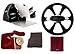 Berkel - Home Line 200 + Tagliere in Frassino Termotrattato + Cover Affettatrice Rossa + Disco Rimuovi Lama + Accessorio Affilatoio per Home Line (Nero)