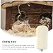 Alasum Pumice Chew Toy for Healthy Teeth and Gums Ledge for Small Animals Like Hamsters Gerbils and Chinchillas Random Color