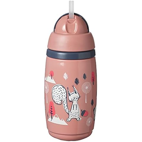 Taza Infantil con Pajita y Aislamiento Térmico Cover