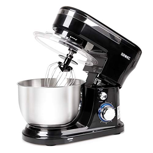 Duronic Electric Stand Mixer SM104, Kitchen Mixers, 6 Speed + Pulse Function, 1000W, 4 Litre Mixing...