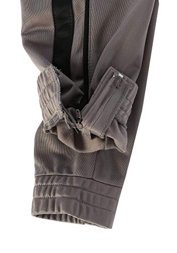 Gioberti Kids and Boys Athletic Jogger Track Pants - with Ribbed Zipper Ankle Cuffs4