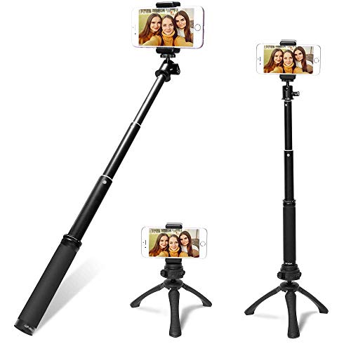 Fotopro Palo Selfie para Gopro, Selfie Stick con Mini Trípode...