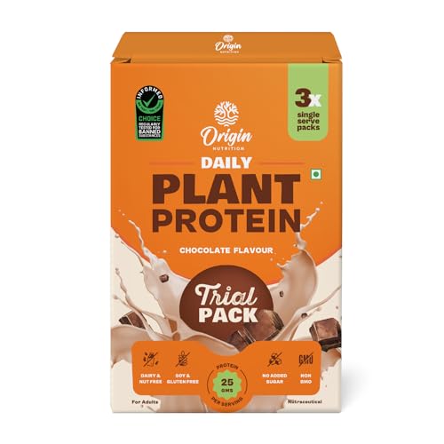 Origin Nutrition Plant Protein Chocolate Trial Pack, Origin Nutrition Plant Protein Chocolate Trial Pack,