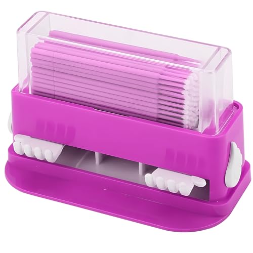 1PC Dental Grade Micro Applicator Tip Brush Dispenser with 1 Container by JEVOLVE | Dental Micro Brush Holder Organizer