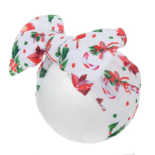 KIDOCHEESE Christmas Baby Headbands Big Hair Bows Wide Headwraps Oversized Hairbands Hair Accessories for Baby Girls Newborns Infants Toddlers3