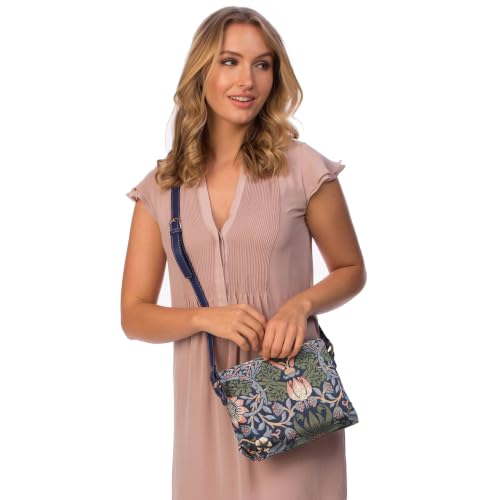 Image of Signare Tapestry Crossbody Bag Sling Shoulder Purse for Women