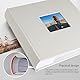 Leinen Fotoalbum Einsteckalbum mit 100 Seiten, Klein Fotoalbum zum Einstecken Fasst 200 Fotos im Format 10x15 Horizontal oder 100 Fotos im Format 13x18 Vertikal (klassisches Beige)