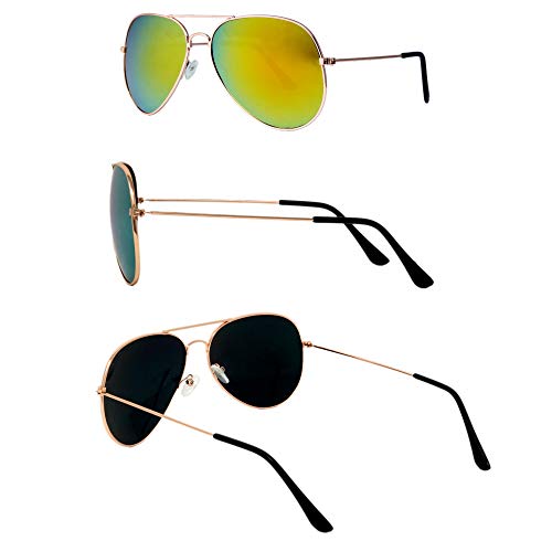 Awesome Aviator 100% UV Protection Polarized Sunglasses for Men & Women Unisex2