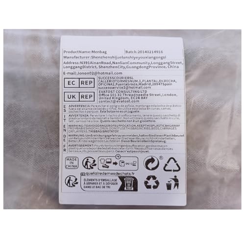 Bolso mensajero vintage JONON para laptop 13.3-17" miniatura 3